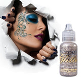 Full Colour Range AK Glitter Gels