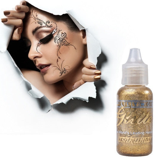 Full Colour Range AK Glitter Gels